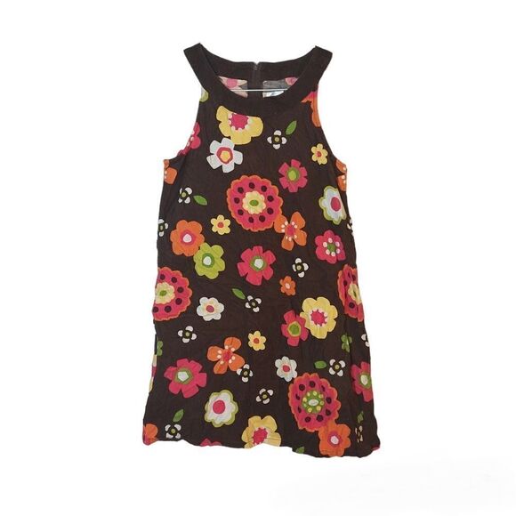 Kids Girls Floral Summer Dress sz 10 - Picture 1 of 10